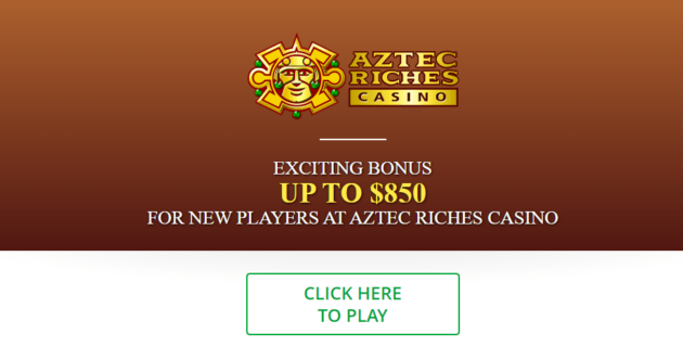 Aztec Riches Casino Register