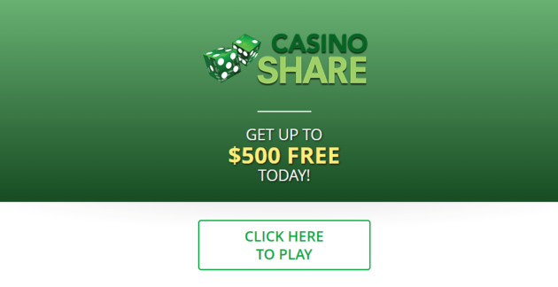 Casino Share Login Page
